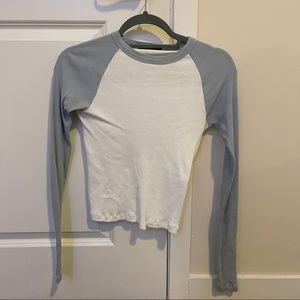 Brandy Melville Long Sleeve 2 Toned Long Sleeve